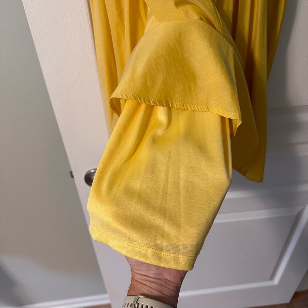Aura yellow halter dress, size XS - gorgeous! - Picture 4 of 6